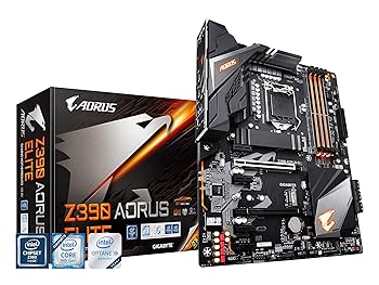 【中古】GIGABYTE Z390 AORUS ELITE ATX ゲーミングマザーボード 黒いこと Intel Z390手当て仕掛ける積み上げる MB4596