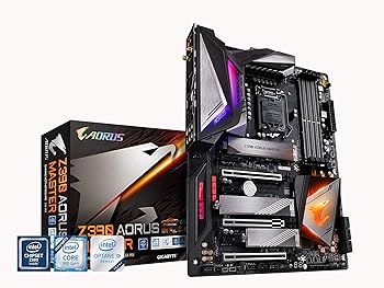 【中古】GIGABYTE Z390 AORUS MASTER ATX ゲーミングマザーボード 黒いこと Intel Z390心付け書き割り積み上げる MB4594