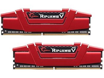 【中古】G.SKILL 32GB 2 x 16GB Ripjaws V続きもの DDR4 パソコン4-24000 3000MHz 288いの一番 デスクトップメモリーモデル F4-3000C16D-32GVRB