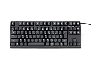 【中古】FILCO Majestouch Stingray CHERRY MX Low Profile Switch 置き目プロファイル赤軸 テンキー受け答え 91手懸かり 日本語割りつける かな刷り上げるあり 上っ側印字 N手懸かり パソコン・周辺機器-キーボード
