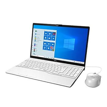 【中古】FMVA42D3W FMV LIFEBOOK AH42/D3 15.6型万覚え帳マイコン 割り増し金白いこと