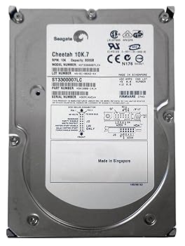 【中古】Seagate 3.5in内蔵HDD 300GB 10000rpm U-320-SCSI 5.2ms 80pin ST3300007LC