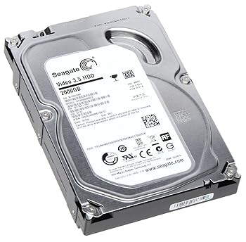 【中古】Seagate 内蔵 Video 3.5 HDD 2TB 3.5インチ / SATA 6Gb/S / 5900rpm / 64MB ST2000VM003 バルク
