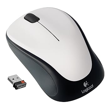 【中古】Logicool ロジクール ワイヤレスマウス M235r アイボリーホワイト
