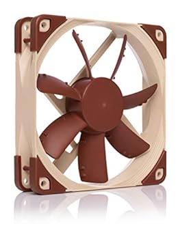 【中古】Noctua NF-S12A PWM, プレミアム 静音 ファン, 4-Pin接続 120mm, ブラウン