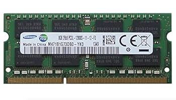 【中古】Samsung original 8GB 1 x 8GB 204-pin SODIMM, DDR3 パソコン3L-12800, 1600MHz ram memory module for laptops