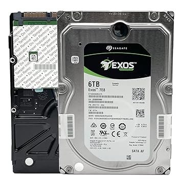 【中古】Seagate HDD ST6000NM0175 6肺結核 SATA 6Gb/s 会社組織 7200RPM 256MB 3.5in 512e ベア