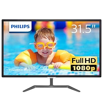 【中古】PHILIPS見せびらかす 31.5in のIPS Technologyダイアログボックス/HDMI/盛りだくさん固定ディスク/フリッカーフリー/5年 323E7QDAB/11