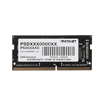 【中古】PATRIOT パトリオット記憶装置 万覚え帳マイコン用記憶装置 DDR4 2400MHz マイコン4-19200 1.2V 16GB SODIMM PSD416G24002S