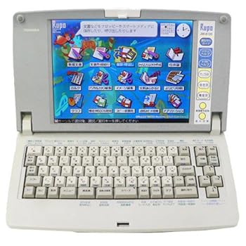 【中古】TOSHIBA ルポ JW-6120 パーソナルワープロ フォグブルー