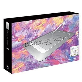 【中古】Wacom ペンタブレット Mサイズ ガイドブック Bambooアートマスター CTH-661/S2