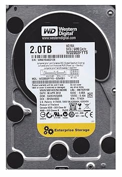 【中古】Western Digital Re4 Wd2003fyys 2tb Sata2 64mb Raid Hard Drive Rotational Speed Interface by Western Digital 並行輸入品