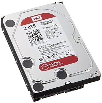 【中古】【39shop】WD★HDD 内蔵ハードディスク 3.5インチ 2TB WD Red NAS用 WD20EFRX SATA3.0 5400rpm 3年(非常に良い)|ドリエム店