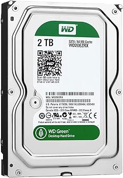 【中古】【39shop】WESTERN★DIGITAL 3.5インチ内蔵HDD 2TB SATA6.0Gb/s 5400rpm 64MB WD20EZRX-R（非常に良い）｜ドリエム店 26,252円
