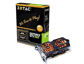 【中古】【39shop】ZOTAC★NVIDIA GeForce GTX 660 2GB 搭載ビデオカード 日本正規代理店品 VD4780 ZTGTX660-2GD5R0/ZT-60901-10M（良い）｜ドリエム店