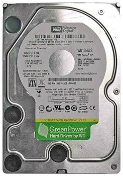 【中古】wd10eacs Western Digital 1tb 7200rpm 16 MBバッファシリアルATA II / 300 3。
