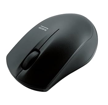 【中古】エレコム マウス Bluetooth iOS対応 Sサイズ 小型 3ボタン IRセンサー 省電力 ブラック M-BT12BRBK