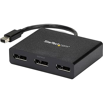 【中古】【39shop】StarTech.com★3ポートMSTハブ Mini DisplayPort - 3x DsiplayPort マルチモニタースプリッタ 4K対応 Windowsのみ対応 MSTMDP123DP(非常に良い)|ドリエム店