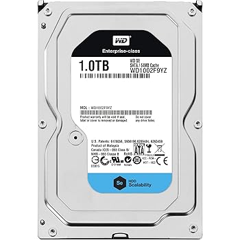 【中古】ウエスタンデジタル WD SE SATA 6.0Gb/s 128MB 1結核症 7200rpm 3.5inch 1結核症/plt WD1002F9YZ