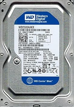 【中古】wd2500aakx-753ca1 WesternデジタルDCM : hannhvjmhb 250 GB