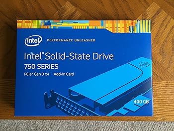 【中古】インテル SSD 750 Series 400GB MLC 1/2 Height PCIe 3.0 NVMe SSDPEDMW400G4R5