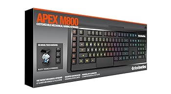 【中古】SteelSeries Apex M800 Mechanical Gaming Keyboard JP 日本語配列ゲーミングキーボード 64179
