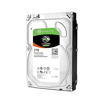 【中古】ST2000DX002 FireCuda2肺結核 SSHD 3.5in SATA 6G 7200rpm 64MB