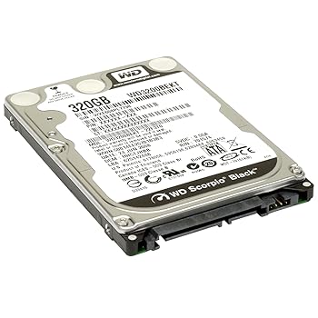 【中古】【39shop】Western★Digital 2.5 インチ 内蔵 HDD安心の茶箱梱包320GB 7200rpm 16MB WD Scorpio WD3200BEKTメーカーリファブ品(非常に良い)|ドリエム店