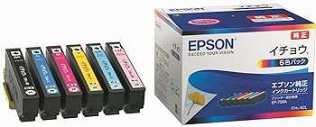 【中古】【39shop】エプソン★純正 インクカートリッジ イチョウ ITH-6CL 6色パック(非常に良い)|ドリエム店