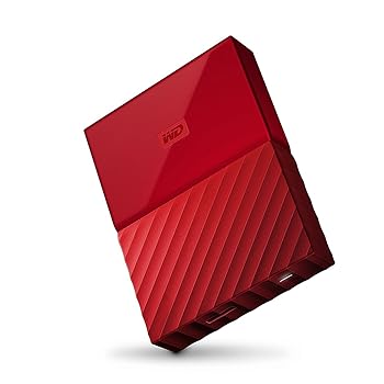 【中古】WD 携帯型HDD 4肺結核 USB3.0 赤いこと 記号化 合いことば保護すること 3年 My Passport WDBYFT0040BRD-WESN