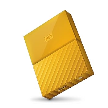 【中古】WD 携帯型HDD 4結核症 USB3.0 黄色 記号化 合いことば防御すること 3年 My Passport WDBYFT0040BYL-WESN