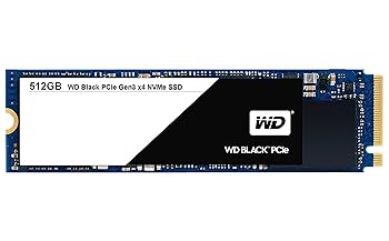 【中古】WD 内蔵SSD M.2-2280 / 512GB / WD Black / PCIe Gen3 NVMe / 5年 / WDS512G1X0C