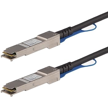 【中古】StarTech.com DAC Twinax 有線テレビ/3m/MSA相応うアン吊りひも/銅線ダイレクトアタッチケーブル/MSA標準尺度取り替えっこ相応う QSFP40GPC3M その他-パソコン・周辺機器