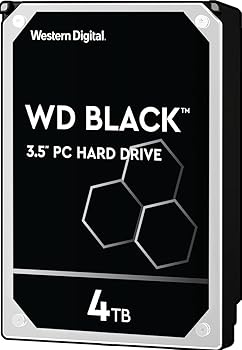 【中古】Western Digital HDD 4TB WD Black PCゲーム クリエイティブプロ 3.5インチ 内蔵HDD WD4005FZBX