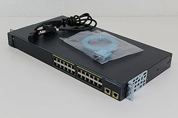 【中古】CISCO Catalyst 2960-24TT-L 賢しい イーサネット 取り替えっこ WS-C2960-24TT-L