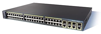 【中古】CISCO Catalyst 2960G-48TC-L 賢しい ギガビットイーサネット 取り替えっこ WS-C2960G-48TC-L