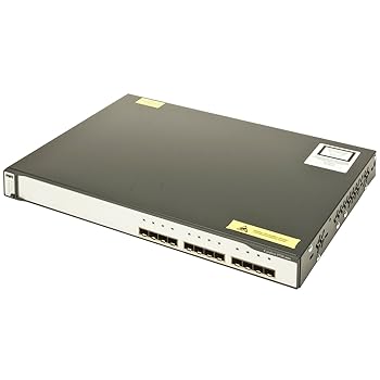 【中古】CISCO Catalyst 3750G-12S-SD スタッカブル マルチ座標軸 ギガビットイーサネットスイッチ WS-C3750G-12S-SD
