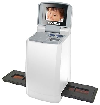 【中古】ネガ→資料化 YASHICA 2.4in液晶色合い管する積み上げる デジタルフィルムスキャナー FS-501 26073