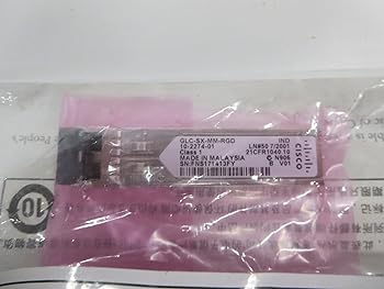 【中古】Cisco GLC-SX-MM-RGD 1000BASE-SX SFP mini-GBIC - 1 x 1000Base-SX