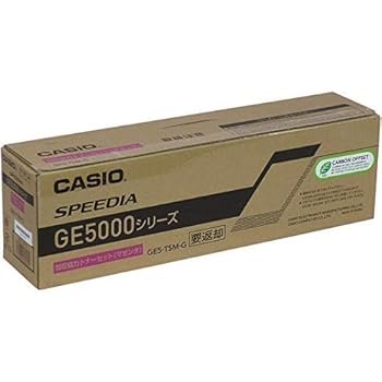 【中古】【39shop】カシオ計算機★回収協力トナーマゼンタ GE5-TSM-G（良い）｜ドリエム店