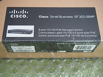 【中古】Cisco Small Business SRW208MP-K9-NA - switch - 8 ports - managed