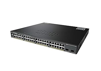 【中古】Cisco Systems WS-C2960X-48LPS-L 保守購入必須Catalyst 2960-X 48 GigE PoE 370W 4 x 1G SFP LAN Base