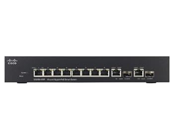 【中古】Cisco 10-port Gigabit Smart Switch