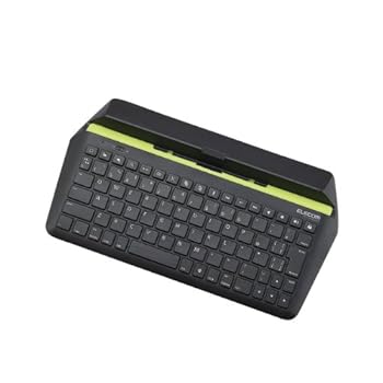 【中古】エレコム 無線電話鍵盤 Bluetooth iOSiPad iPad mini用 パンタグラフ 黒いこと TK-FBP067IBK