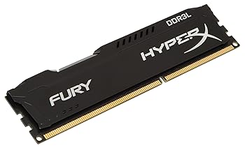 【中古】キングストン Kingston デスクトップ オーバークロックPC用メモリ DDR3L-1600 PC3L-14900 8GB HyperX FURY CL11 1.35V Non-ECC DIMM 240pin HX31