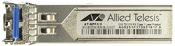 【中古】【39shop】Allied★Telesis AT SPFX/2 - SFP mini-GBIC transceiver module - Fast Ethernet - 100Base-FX - LC multi-mode - up to 1.2 miles - 1310 nm（良い）｜ドリエム店