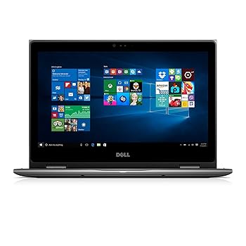 【中古】【39shop】Dell★i5368-10024GRY 13.3 FHD 2-in-1 Laptop Intel Core i7-6500U 2.5GHz Processor, 8 GB RAM, 256 GB SDD, Windows 10 Microsoft Signature I（非常に良い）｜ドリエム店