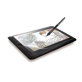 【中古】エレコム ワコム 液ため桶 液晶書き込み経口避妊薬 Wacom Cintiq 13固定ディスク / 固定ディスク Touch/Cintiq Companion2 写真フィルム 紙のような描き気味合い 調査報告風合い