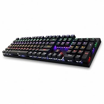 【中古】【39shop】ABKOハッカーk640機械キーボードブラック標準キーボードブルースイッチ(良い)|ドリエム店