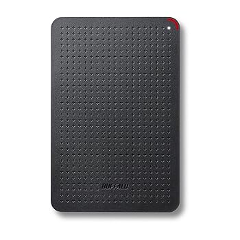【中古】BUFFALO 耐衝撃 日本製 USB3.1Gen1 ポータブルSSD 480GB HDDより速い/強い SSD-PL480U3-BK PS4/PS4 Pro メーカー動作確認済